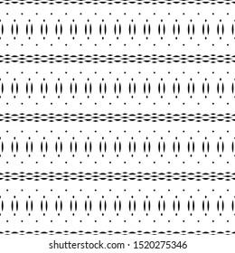 Design seamless monochrome grid pattern. Abstract interlaced background. Vector art
