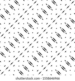 Design seamless monochrome grid pattern. Abstract interlaced background. Vector art