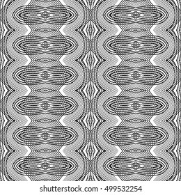 Design seamless monochrome grid pattern. Abstract background. Vector art. No gradient