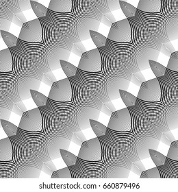 Design seamless monochrome grid pattern. Abstract background. Vector art. No gradient