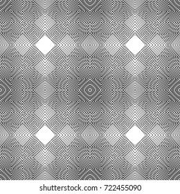 Design seamless monochrome grid pattern. Abstract geometric background. Vector art. No gradient
