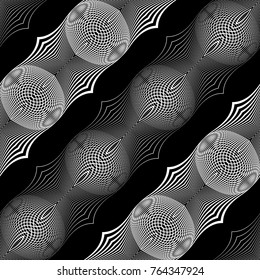 Design seamless monochrome grid pattern. Abstract background. Vector art. No gradient