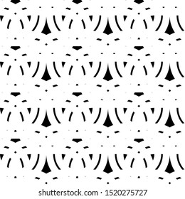 Design seamless monochrome interlaced pattern. Abstract background. Vector art