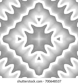 Design seamless monochrome lacy pattern. Abstract decorative background. Vector art. No gradient