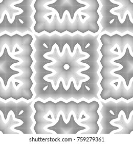 Design seamless monochrome lacy pattern. Abstract decorative background. Vector art. No gradient