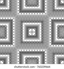 Design seamless monochrome lacy pattern. Abstract decorative background. Vector art. No gradient