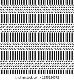 Design seamless monochrome pattern. Abstract background. Vector art