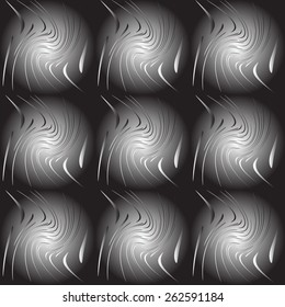 Design seamless monochrome pattern. Abstract textured background. Vector art