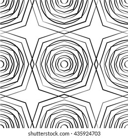 Design seamless monochrome pattern. Abstract vertical background. Vector art