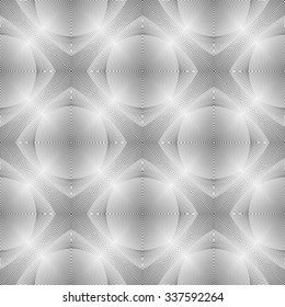 Design seamless monochrome striped pattern. Abstract geometric background. Vector art. No gradient
