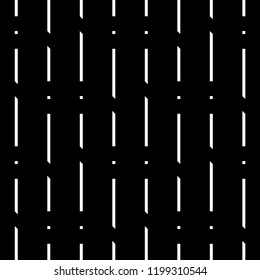 Design seamless monochrome stripy pattern. Abstract background. Vector art