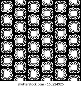 Design seamless monochrome vertical background. Vector art