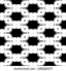 Design seamless monochrome waving pattern. Abstract background. Vector art