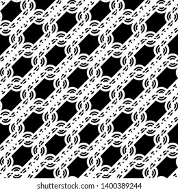 Design seamless monochrome waving pattern. Abstract background. Vector art