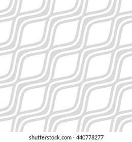 Design seamless monochrome waving pattern. Abstract vertical background. Vector art