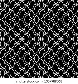 Design seamless monochrome zigzag pattern. Abstract grating background. Vector art
