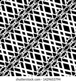 Design seamless monochrome zigzag pattern. Abstract background. Vector art