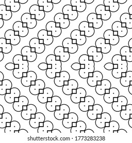 Design seamless monochrome zigzag pattern. Abstract decorative background. Vector art