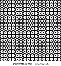 Design seamless monochrome zigzag pattern. Abstract geometric background. Vector art