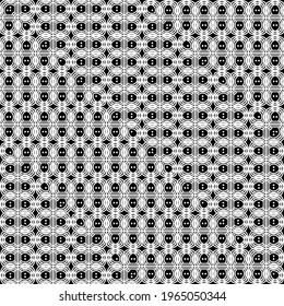 Design seamless monochrome zigzag pattern. Abstract geometric background. Vector art