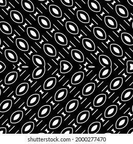 Gestalten Sie nahtlose, monochrome Zickzackmuster. Abstrakter, scharfer Hintergrund. Vektorkunst