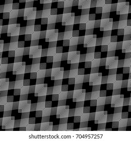 Design seamless monochrome zigzag pattern. Abstract background. Vector art. No gradient