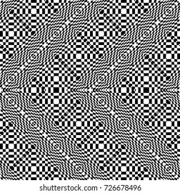Design seamless monochrome zigzag pattern. Abstract background. Vector art. No gradient