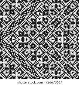 Design seamless monochrome zigzag pattern. Abstract striped background. Vector art