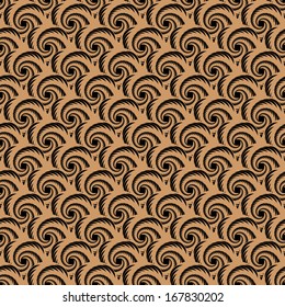 Design seamless spiral whirl pattern. Abstract diagonal background. Vector art
