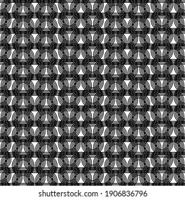 Concevoir un motif harmonieux de zigzag. Arrière-plan abstrait grunge monochrome. Image vectorielle art