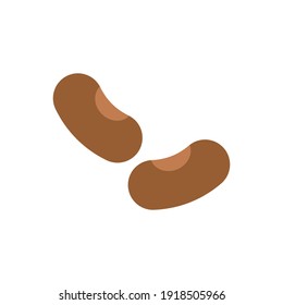 Das Design der Samen Frühling flache Ikone Vektorgrafik, diese Vektorgrafik ist geeignet für Symbole, Logos, Illustrationen, Aufkleber, Bücher, Cover, etc.