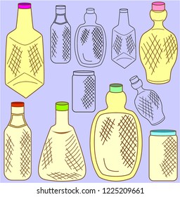 design set bottle