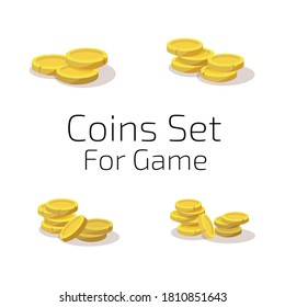 The design of a set of coins for your game