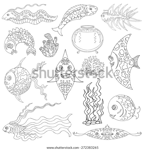 740 Aquarium Design Drawing HD