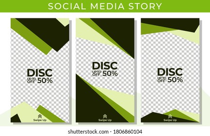 Design Set Of Social Media Templates, Stories Sale Banner Background, Great for Landing Pages, Websites, Mobile Apps, Posters, Flyers, Coupons, Gift Cards, and Smartphone Templates