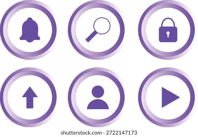 Conjunto de diseño de varios iconos