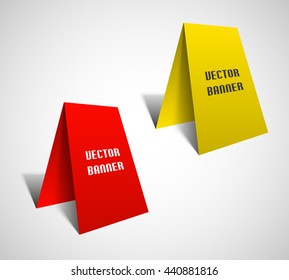 Design shape Origami vector banner