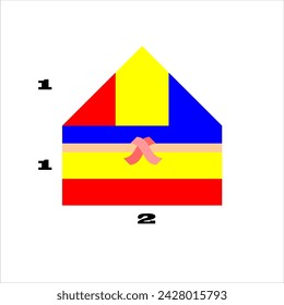 Design the shape of a snack or food packaging model. ratio of height times width 1 to 2