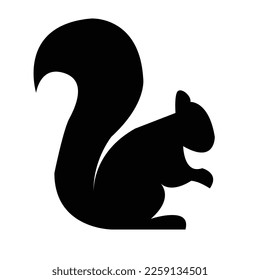 The design showcases the mischievous and energetic nature of squirrels, making it an ideal choice for children's products, nature-themed designs, and wildlife conservation campaigns.