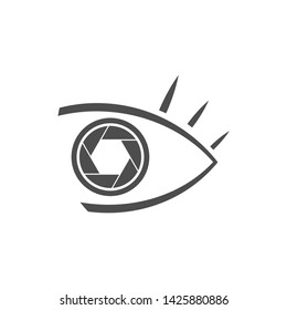 design of shutter cam symbol