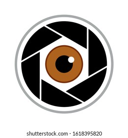 design of shutter cam symbol