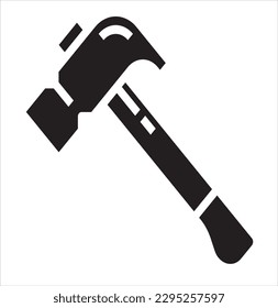 Design silhouette hammer vector illustration