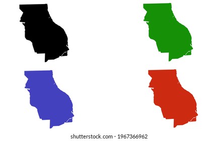 design of the silhouette of a map of the Rosary in the Philippines on a white background