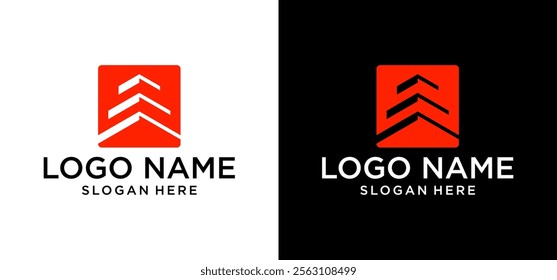 Design of simple building vector illustration and construction logo. Symbols for construction, apartments, and architects. Premium vector logo design.