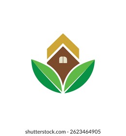 Design A Simple Flat Logo Of A House Shape Merged With WiFi