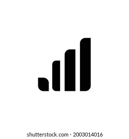 Design simple logo vector of stairs