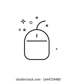 Design a simple mouse icon template