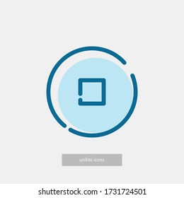 icono de diseño de música vectorial simple