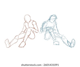 Design sketch body man