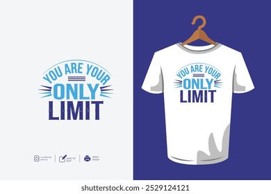 Design Slogan tee tipografia gráfica para impressão ilustração t camisa vetor arte cartaz motivacional 